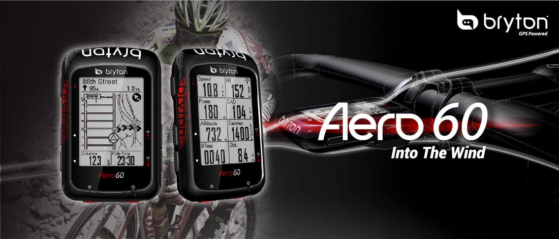 The Aero 60: Bryton's first Aerodynamic GPS Bike Computer